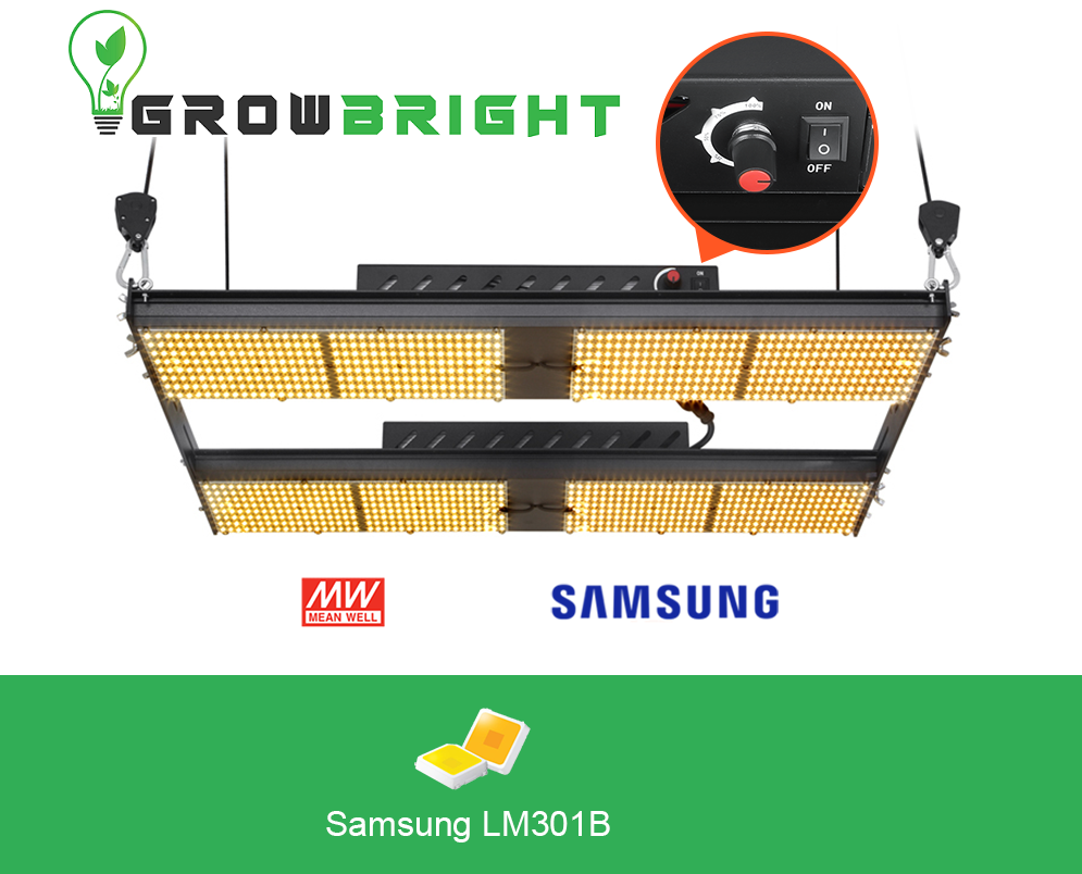 Samsung LM301B 480W LED QUANTUM BOARD.-Growbright